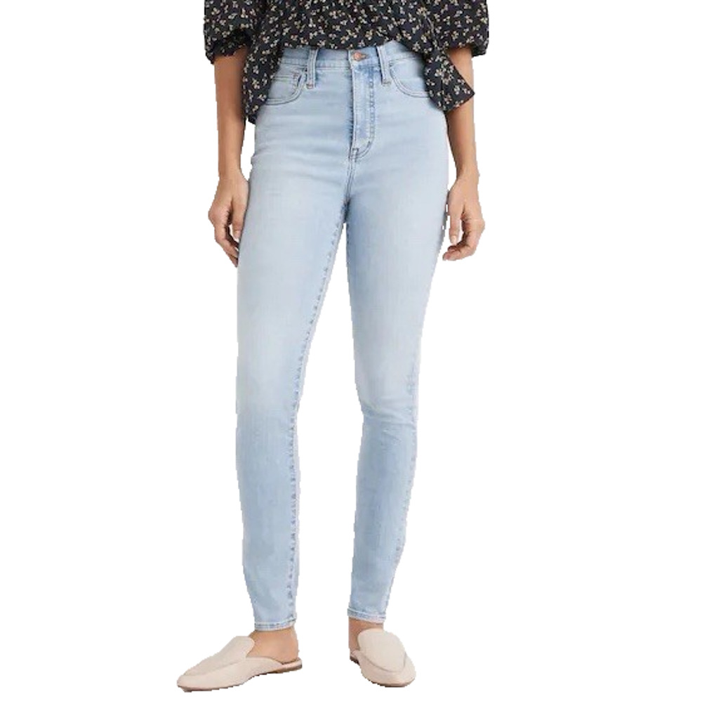 Madewell Roadtripper Jeggings Womens Size 28 Light Wash Skinny Stretch Jeans